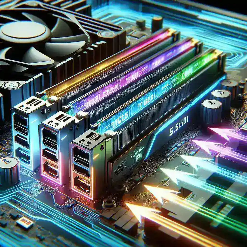 How do gaming PCs benefit from PCIe 4.0 or 5.0?