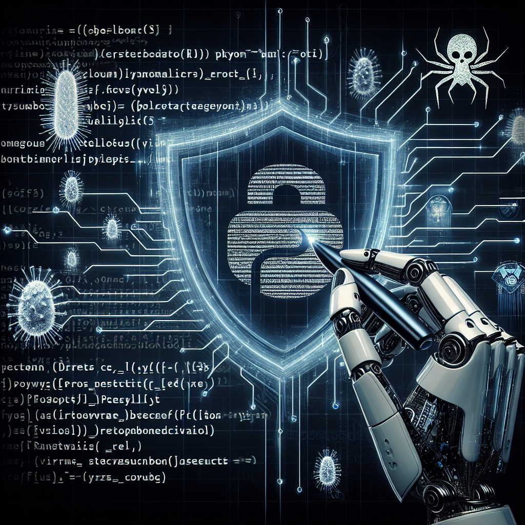 "AI-driven cybersecurity software interface showcasing real-time threat detection and advanced security analytics against modern cyber threats"