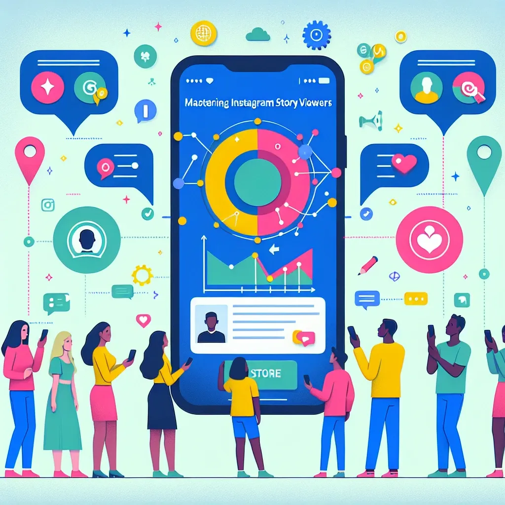 "Infographic illustrating key statistics and tips for maximizing viewer engagement on Instagram Stories, featured in 'Ultimate Guide to Instagram Story Viewers: Everything You Need to Know.'"