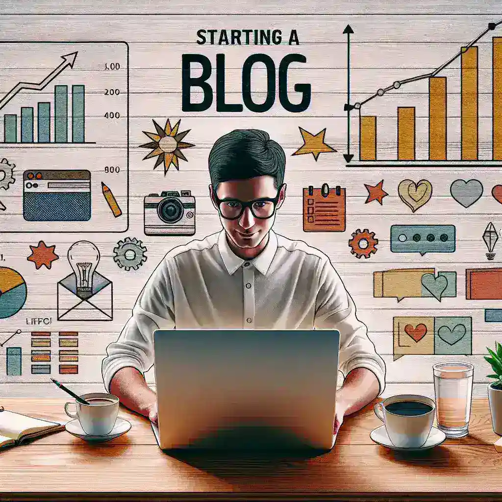 What are the benefits of starting a blog?